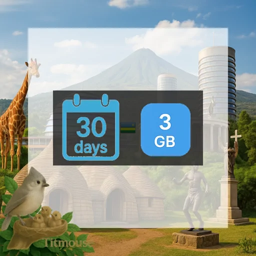 Rwanda - 3 GB - 30 Days