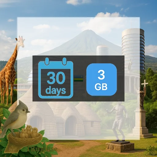 Rwanda - 3 GB - 30 Days