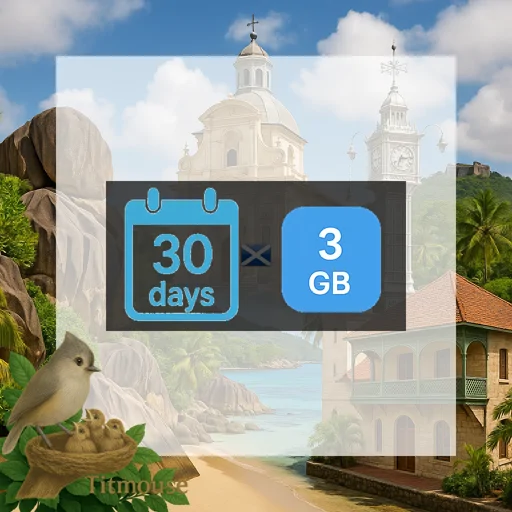 Seychelles - 3 GB - 30 Days