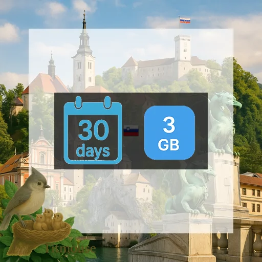 Slovenia - 3 GB - 30 Days
