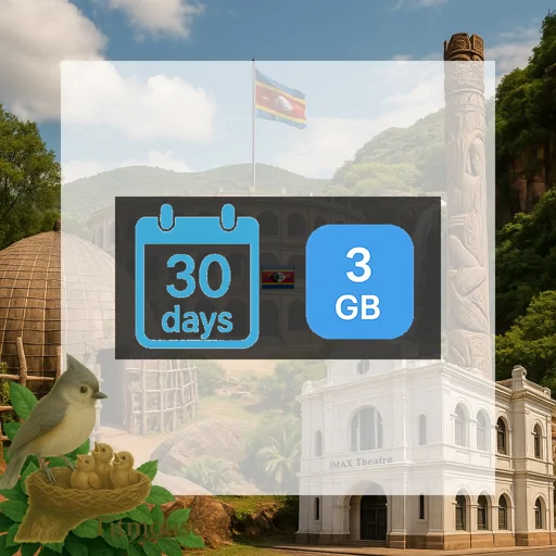 Eswatini - 3 GB - 30 Days