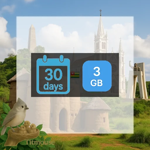 Togo - 3 GB - 30 days