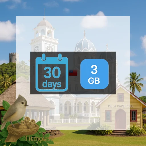 Samoa - 3 GB - 30 Days