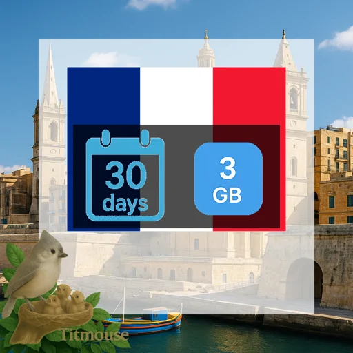 Mayotte - 3 GB - 30 Days