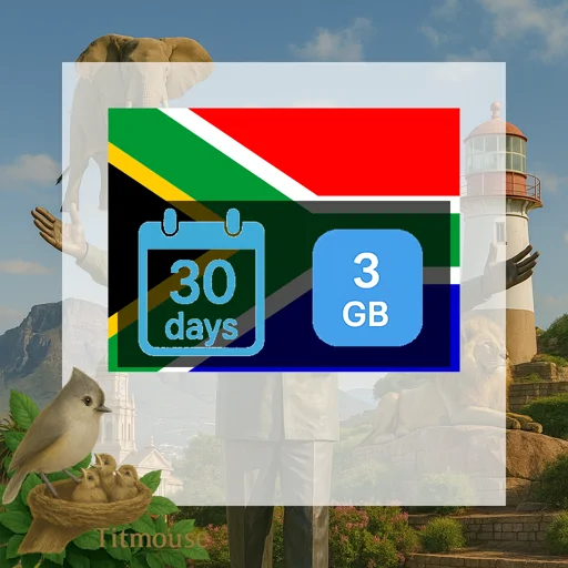 South Africa - 3 GB - 30 Days