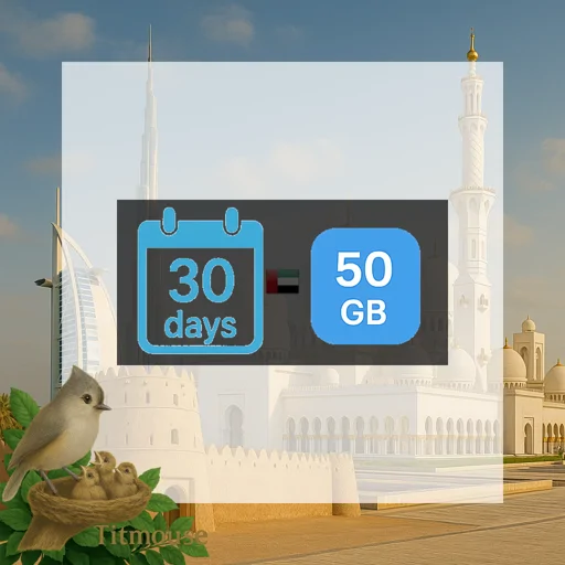 United Arab Emirates - 50 GB - 30 Days