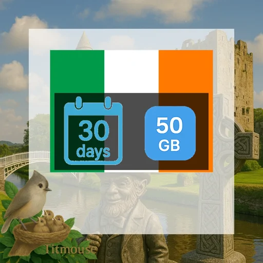 Ireland - 50 GB - 30 Days