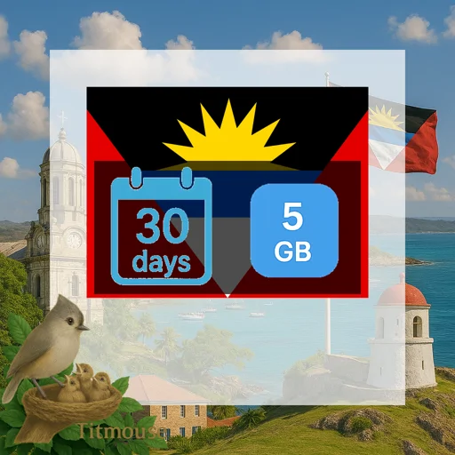 Antigua And Barbuda - 5 GB - 30 Days