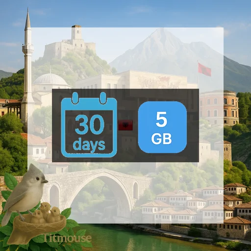 Albania - 5 GB - 30 Days