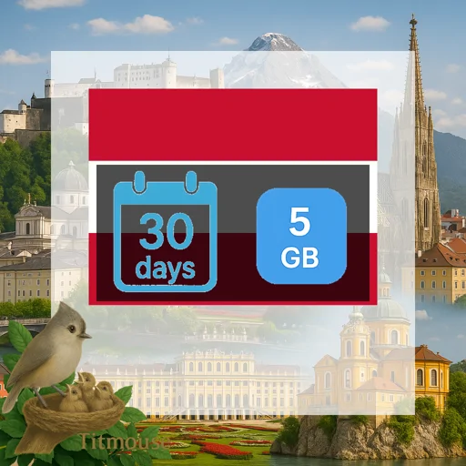 Austria - 5 GB - 30 Days