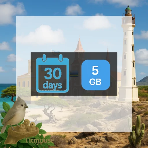Aruba - 5 GB - 30 days
