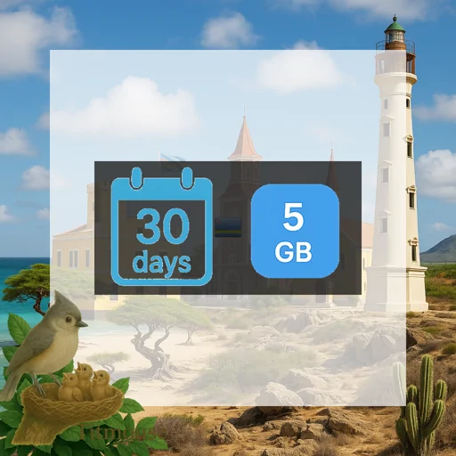 Aruba - 5 GB - 30 days
