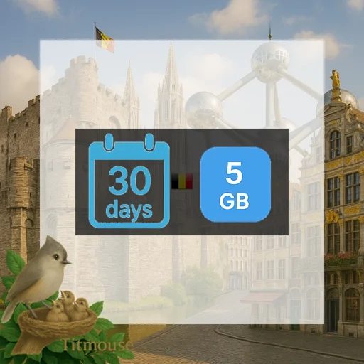 Belgium - 5 GB - 30 days