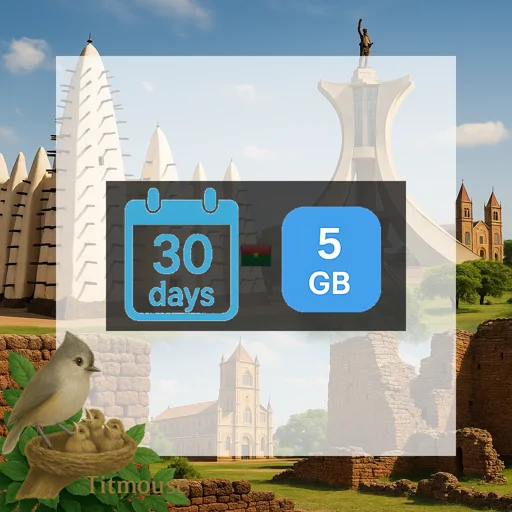 Burkina Faso - 5 GB - 30 Days