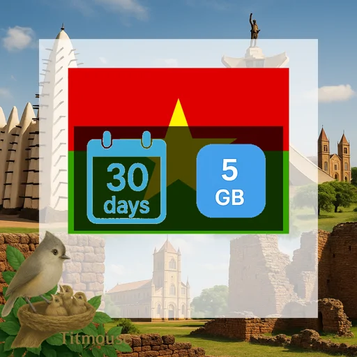 Burkina Faso - 5 GB - 30 Days