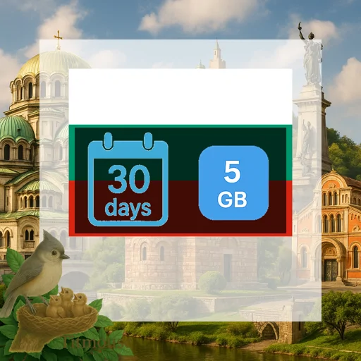 Bulgaria - 5 GB - 30 Days