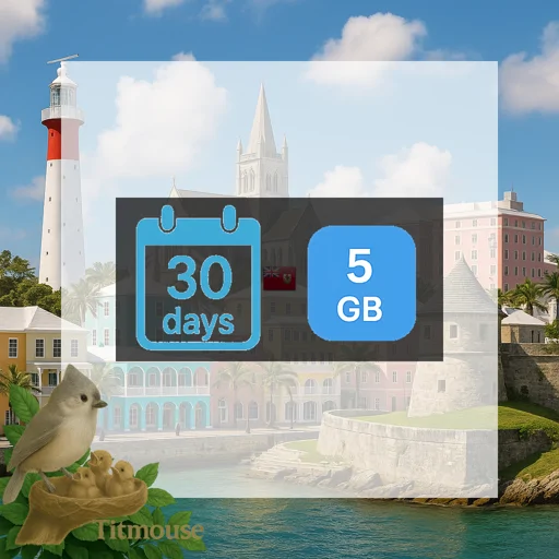 Bermuda - 5 GB - 30 Days