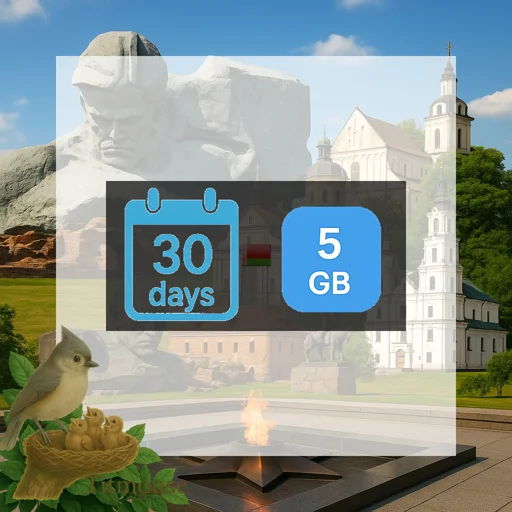 Belarus - 5 GB - 30 days