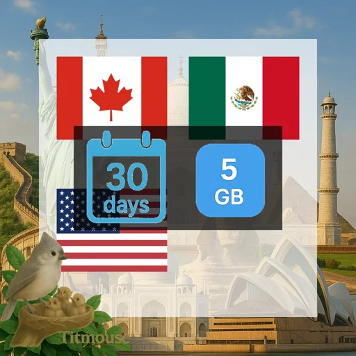 North America - 5 GB - 30 days