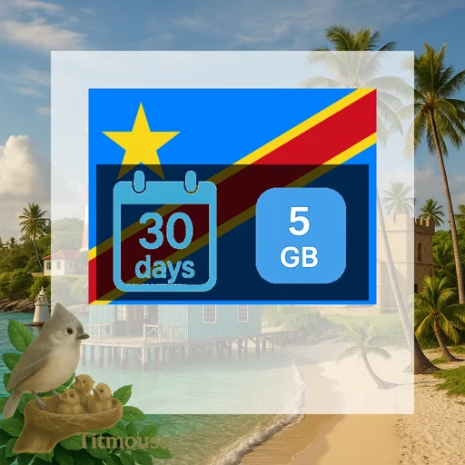 Democratic Republic Of The Congo - 5 GB - 30 Days