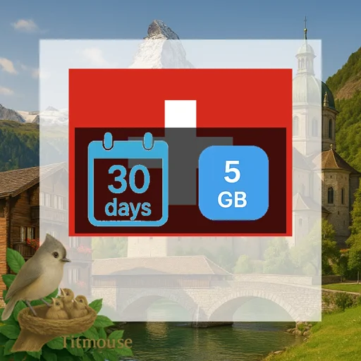 Switzerland - 5 GB - 30 Days