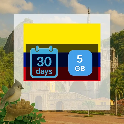 Colombia - 5 GB - 30 Days