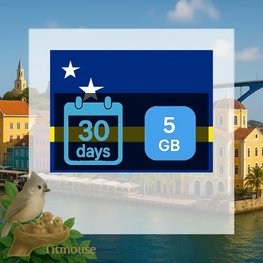 Curaçao - 5 GB - 30 Days
