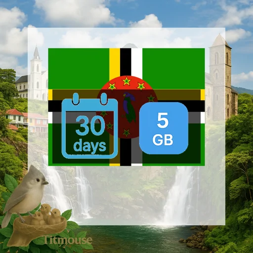 Dominica - 5 GB - 30 Days