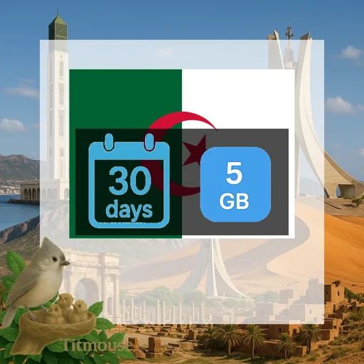 Algeria - 5 GB - 30 Days
