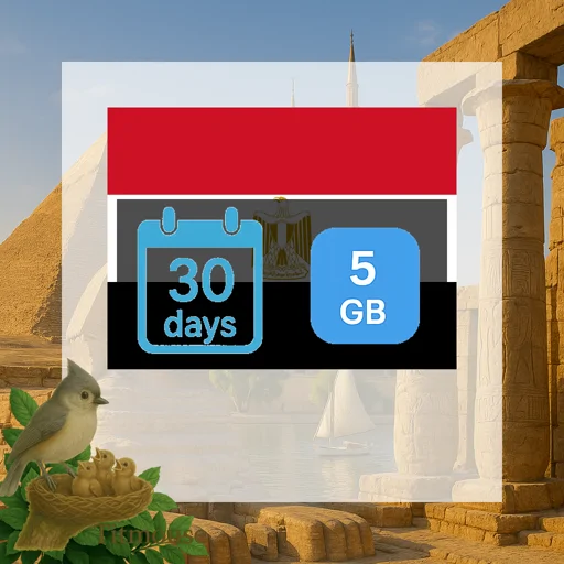 Egypt - 5 GB - 30 Days