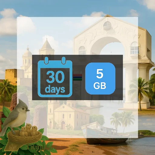 Gambia - 5 GB - 30 days
