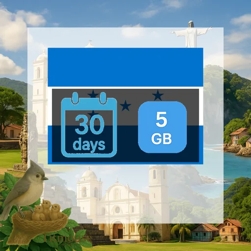 Honduras - 5 GB - 30 Days