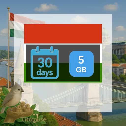 Hungary - 5 GB - 30 days