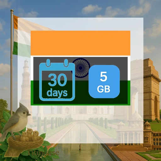 India - 5 GB - 30 Days