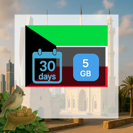 Kuwait - 5 GB - 30 Days