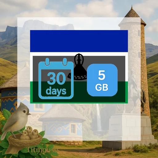 Lesotho - 5 GB - 30 Days