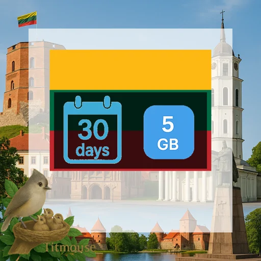 Lithuania - 5 GB - 30 Days