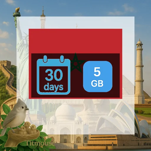 Morocco - 5 GB - 30 Days