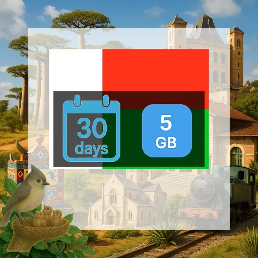 Madagascar - 5 GB - 30 Days