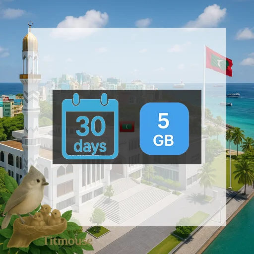 Maldives - 5 GB - 30 days