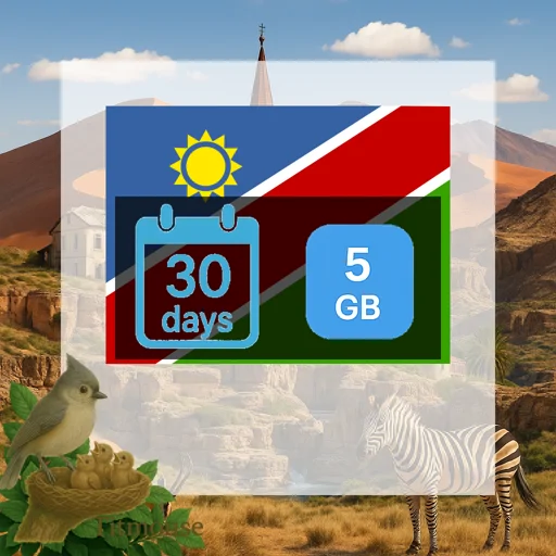 Namibia - 5 GB - 30 Days