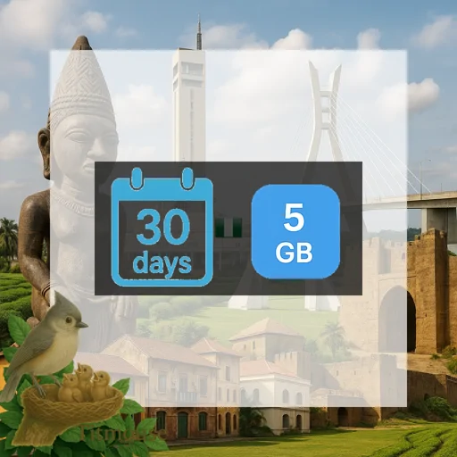 Nigeria - 5 GB - 30 Days