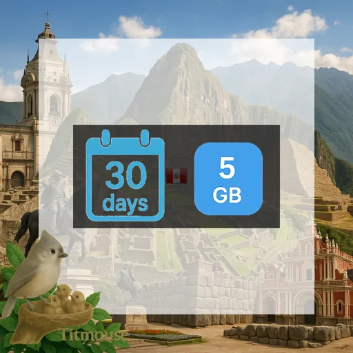 Peru - 5 GB - 30 days