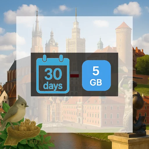Poland - 5 GB - 30 Days