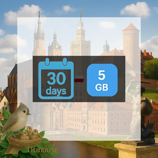 Poland - 5 GB - 30 Days