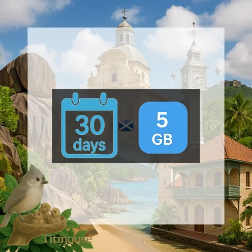 Seychelles - 5 GB - 30 Days