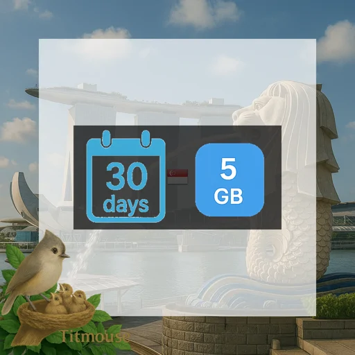 Singapore - 5 GB - 30 days