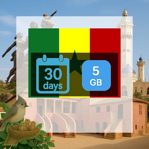 Senegal - 5 GB - 30 Days