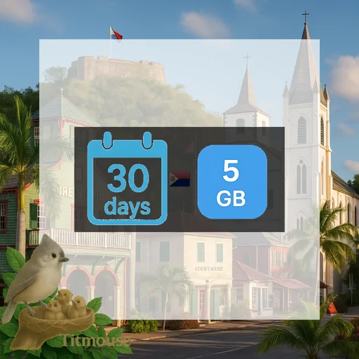 Sint Maarten (Dutch Part) - 5 GB - 30 Days