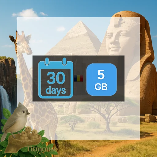 Chad - 5 GB - 30 Days